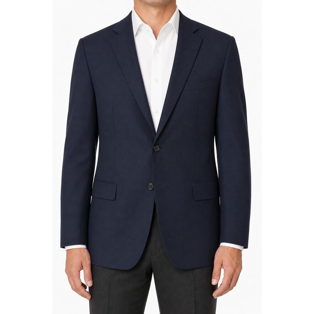 Brooks Brothers Regent Fit Navy Blazer Mens 42R Wool Blend Made in Egypt NWOT
